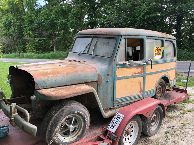 Illustration for article titled Willys Wagon. Ran when...heaven only knows